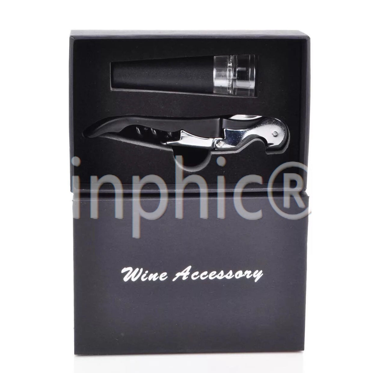 INPHIC-海馬刀抽真ee空酒塞禮盒酒具套裝紅酒起子酒刀真空酒塞葡