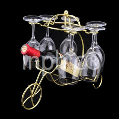 INPHIC-歐式戰車掛杯架創意紅酒架酒瓶架酒杯架懸掛式酒杯架