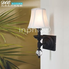 INPHIC-美式鄉村壁燈1單頭床頭led水晶簡約歐式田園燈具客廳燈飾