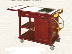 INPHIC-單頭豪華鮑魚車 飯店餐廳煮餐服務車 自助送餐車