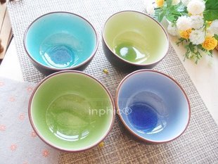 INPHIC-飯碗 米飯碗 陶瓷碗 餐具 日式冰裂餐飲用具 小湯碗0.35kg