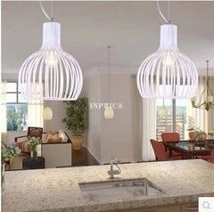 INPHIC-簡約現代鐵藝吊燈 德國鳥籠吊燈大貴族吊燈 客廳臥室書房餐吊燈  大款