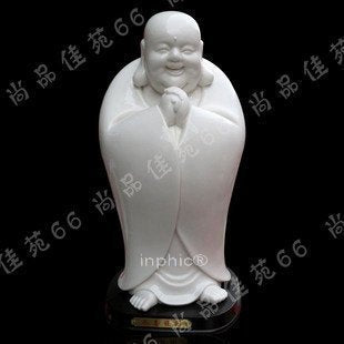 INPHIC-佛像 彌勒佛像 景德鎮人物雕塑陶瓷器 現代室內工藝品擺飾 恭喜發財
