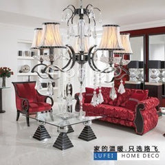 INPHIC-可調節水晶吊燈客廳餐廳飯廳燈具