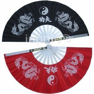 INPHIC-宗教 不鏽鋼太極扇武術表演扇功夫扇子木蘭扇武術響扇