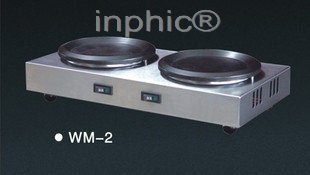 INPHIC-全不鏽鋼 雙頭暖咖啡爐