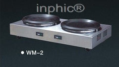 INPHIC-全不鏽鋼 雙頭暖咖啡爐