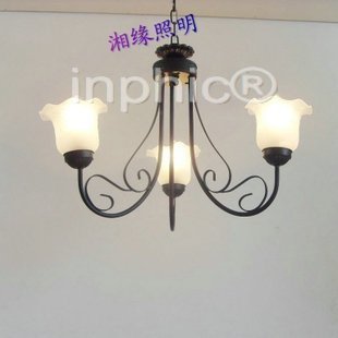 INPHIC-超低 3頭 吊燈 歐式燈 客廳燈 臥室燈 燈現代時尚燈飾