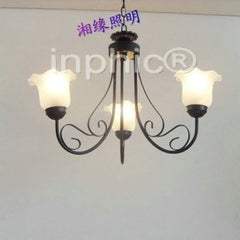 INPHIC-超低 3頭 吊燈 歐式燈 客廳燈 臥室燈 燈現代時尚燈飾