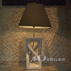 INPHIC-東南亞風格客廳臥室書房床頭燈飾燈具 泰國進口 原木樁檯燈a