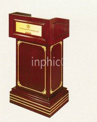 INPHIC-演講台實木諮詢台演講台迎賓台招待台招待台服務台