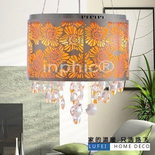 INPHIC-不鏽鋼水晶低壓吊燈餐廳燈具客廳燈飾