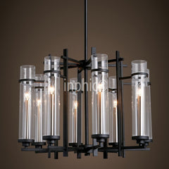 INPHIC-簡約 8頭吊燈 燈具中式吊燈北歐拉尾蠟燭燈泡燭臺吊燈餐廳燈