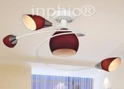 INPHIC-吸頂燈現代簡約客廳燈 臥室燈兒童房燈具燈飾紫色