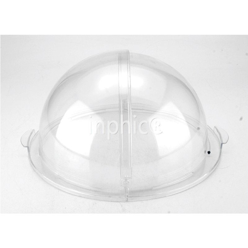 INPHIC-展示盆食品防塵罩pc透明蓋圓形不鏽鋼托盤點心麵包蛋糕