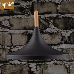 INPHIC-咖啡廳餐廳酒吧臺裝飾吊燈現代簡約美式創意個性吊燈 黑色