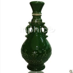 INPHIC-茶具 仿古雕刻蘭花 密封酒壺酒具