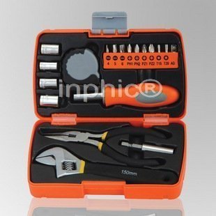 INPHIC-商用 營業 20件套家用工具組合套裝日常家用工具工具箱五金工具