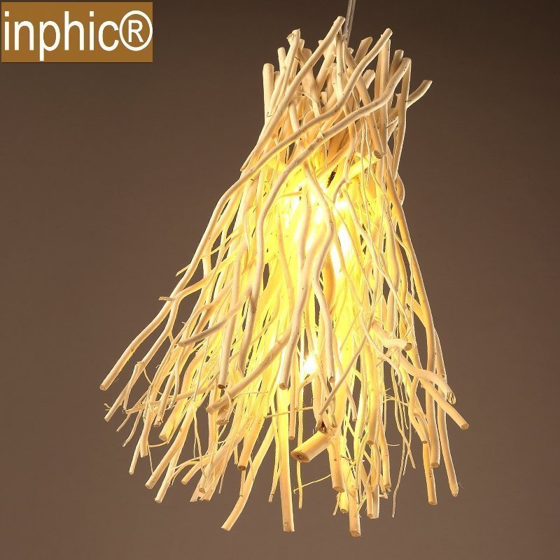 INPHIC-北歐創意吊燈簡約樹枝個性客廳餐廳吧臺手工編織裝飾燈具現代吊燈