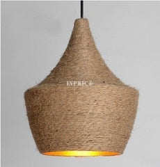 INPHIC-loft創意個性現代簡約燈具復古工業麻繩餐廳咖啡廳吧臺樂器吊燈 B款