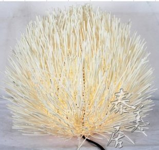 INPHIC-東南亞 泰國工藝品 木雕燈具 泰國裝飾燈 泰式擺飾 刺蝟型 檯燈