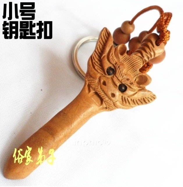 INPHIC-宗教 桃木龍頭避邪劍鎮宅驅邪化煞保平安避邪化災防小人隨身攜帶兒童用