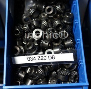 INPHIC-五金S錐齒輪 1模數 20齒 孔6和孔8定做加工