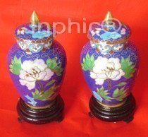 INPHIC-鍍金的小將軍罐純手工的 老物件一對的價格