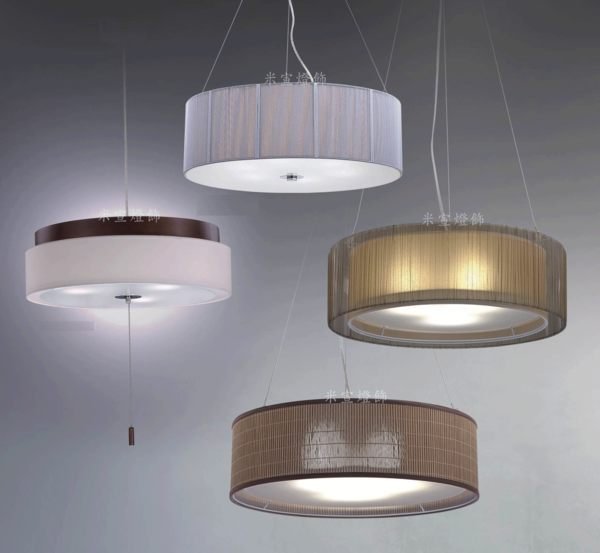 INPHIC-銀絲罩.壓克力板藝術吊燈【6燈】