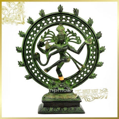 INPHIC-宗教 印度進口手工雕刻青銅濕婆神像擺飾工藝品