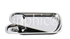 INPHIC-304加厚不鏽鋼方形/扇形擱盆 扇盤 自助餐盤 食品夾專用擱盤 批發 小款扇形