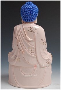 INPHIC-佛像 德化陶瓷佛像 家居擺飾 16吋金彩南無阿彌陀佛