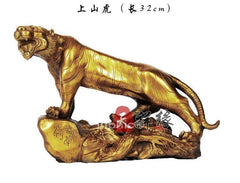 INPHIC-開運 開光純銅老虎擺件銅虎裝飾品銅上山虎辦公室旺事業工藝品擺設