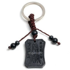 INPHIC-鑰匙圈扣 開光 避邪 雷擊棗木 護身符 卯兔 十二生肖