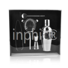 INPHIC-350ml精緻調酒器套裝五件套家庭調酒入門套裝調酒工具雪克杯