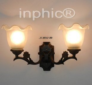 INPHIC-燈飾燈具歐式壁燈鐵藝燈具雙頭壁燈燈走道燈飾燈17B