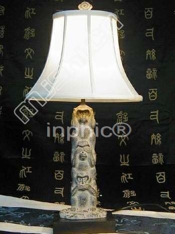 INPHIC-中式 燈具 新古典 復古 客廳書房床頭 現代 檯燈三不猴