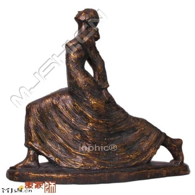 INPHIC-宗教 歐式工藝擺飾樹脂工藝品泰國佛像泰國工藝品跳舞美女A