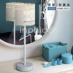 INPHIC-田園時尚鐵藝檯燈臥室床頭燈飾客廳燈梳妝檯燈具