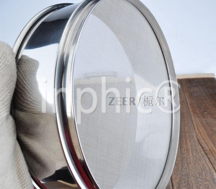 INPHIC-不鏽鋼50目/30目 麵粉篩 篩網 藥篩 分樣篩 篩斗 烘焙工具 藍30目