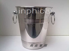INPHIC-不鏽鋼冰桶 豪華香檳桶 冰桶 銀環冰桶 雙耳冰桶 時尚冰桶