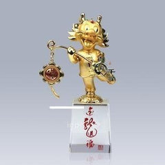 INPHIC-宗教 金龍送福 龍寶寶風水工藝品擺件 創意實用生日 家居裝飾品