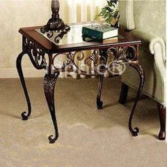 INPHIC-田園鐵藝玄關桌 鐵藝方桌 半圓桌 茶幾桌子