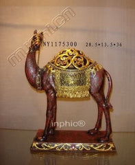 INPHIC-歐式客廳裝飾擺飾東南亞風格傢俱飾品泰國田園家居駱駝燈