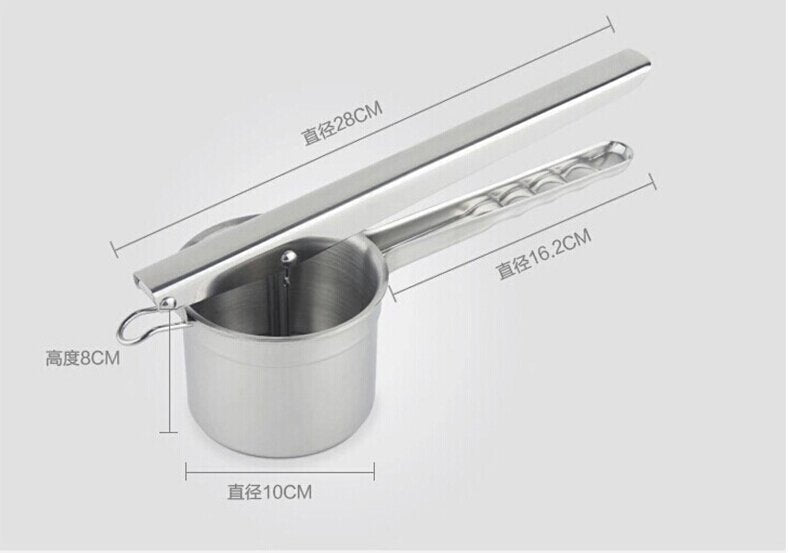 INPHIC-多功能304不鏽鋼手動榨汁機壓薯器 壓土豆檸檬水果器 不鏽鋼