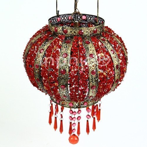 INPHIC-中國風亞克力吊燈 創意燈飾 燈籠形時尚家居紅色浪漫結婚禮物S