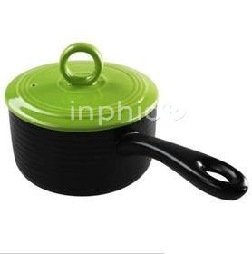 INPHIC-陶瓷奶鍋1L雅康奶鍋超耐熱乾燒不裂手柄小鍋雅誠德