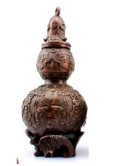 INPHIC-臺灣祥獅開光純銅葫蘆擺件大型福山壽海葫蘆工藝品鎮宅旺風水家居