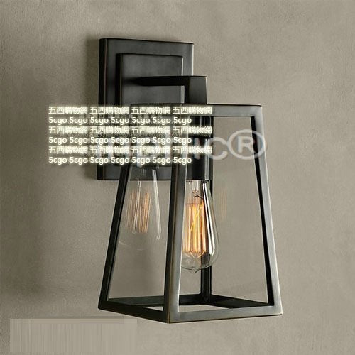 INPHIC-酒吧檯燈具 美式鄉村咖啡館鐵藝術復古工業壁燈