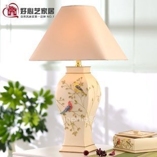 INPHIC-現代田園檯燈 臥室床頭燈 創意時尚檯燈 喜上眉梢花瓶檯燈